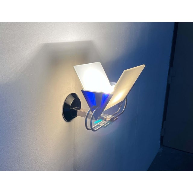 Vintage Italian Model Murana Sconces by Perry A. King and S. Miranda for Arteluce, 1980s, Set of 2 For Sale - Image 12 of 18