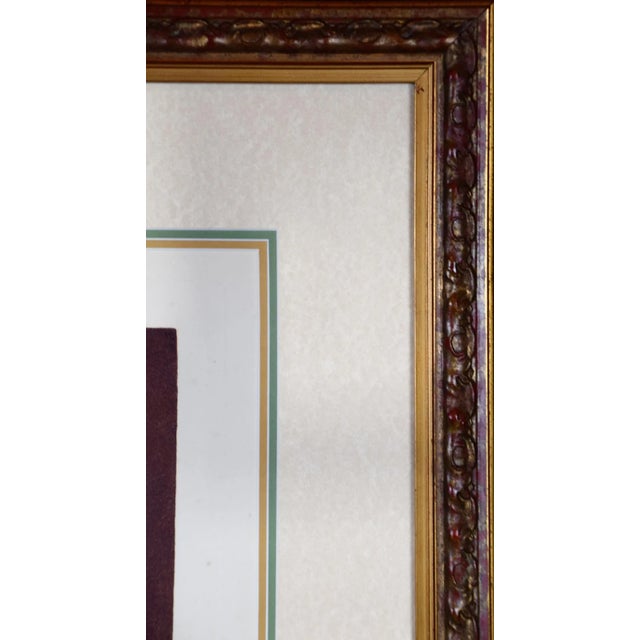 Paint Peaches, Nectarines: George Brookshaw 'S 19th C. Framed Hand-Colored Aquatint, 1804 For Sale - Image 7 of 8