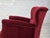 Vintage Danish Lounge Chair in Cherry-Red Furniture Velour and Oak, 1960s For Sale - Image 10 of 18