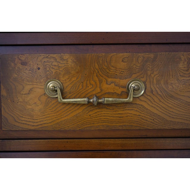 Jasper Cabinet Burl Wood Secretary Desk For Sale - Image 10 of 18