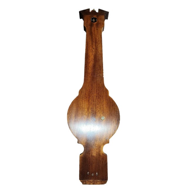 English Vintage Comitti of London Barometer For Sale - Image 3 of 3