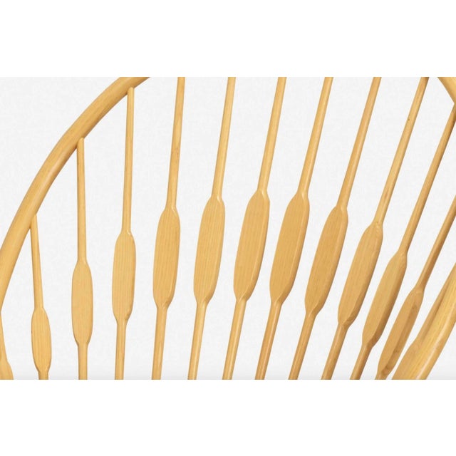 1940s Hans J. Wegner for Johannes Hansen Peacock Chair For Sale - Image 4 of 8