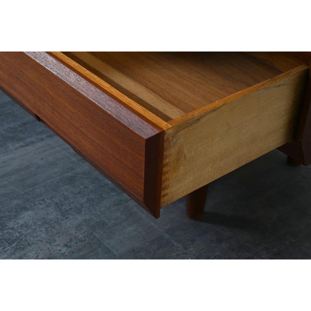 1960s 1960s Vejle Stole Møbelfabrik Danish Teak Highboard For Sale - Image 5 of 13