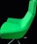 Mid-Century Modern Roger Persson for Swedese Kelly Green "Happy" Chair For Sale - Image 3 of 8