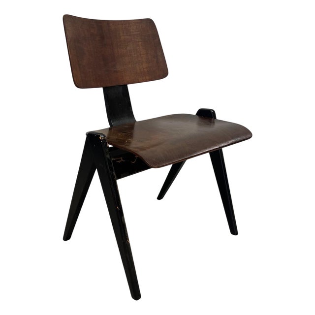 Hillestak Ebonised Chair by Robin Hill For Sale