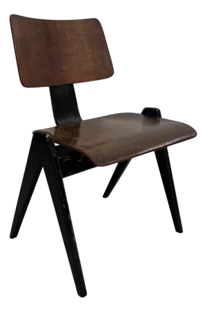 Hillestak Ebonised Chair by Robin Hill