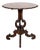 English Burr Walnut Side Table, 1870s For Sale