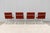 Ludwig Mies Van Der Rohe Brno Tubular Chairs in Orange Vinyl by Gordon, Set of 4 For Sale - Image 10 of 18