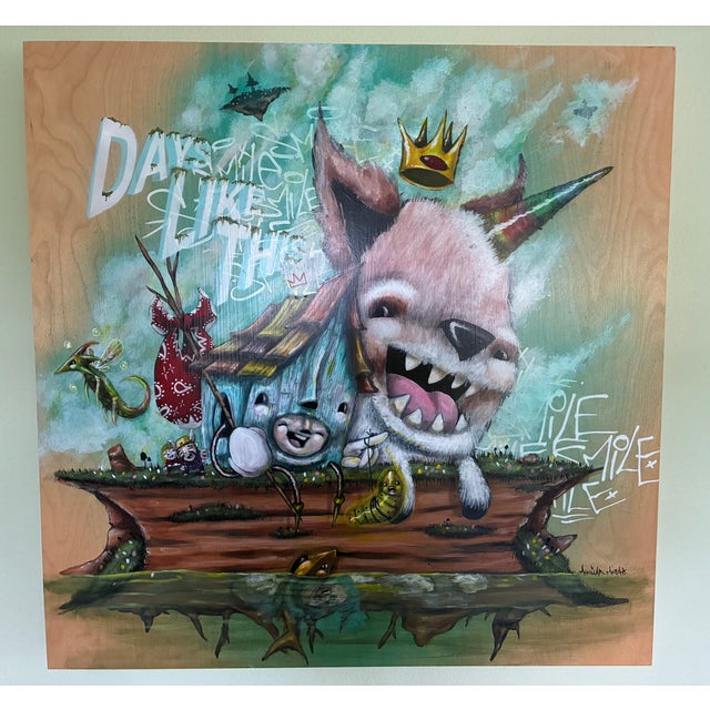 2010s ‘Days Like This’ Privately Commissioned Work by Seattle Muralist For Sale - Image 5 of 5