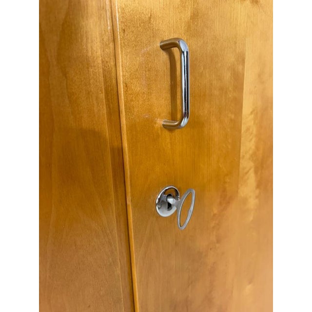 Wood Vintage Wardrobe in Wood For Sale - Image 7 of 10