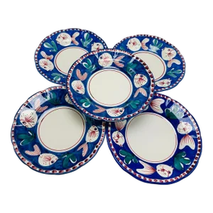 Decorative Italian Plates, Set of 5