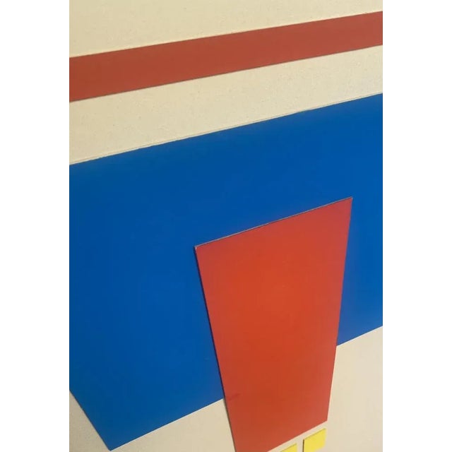 Albert Chubac, Composition, 1950s, Decoupage For Sale - Image 4 of 8