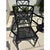 Chinoiserie Vintage Restored Chinoiserie Patio Dining Set by Meadowcraft For Sale - Image 3 of 12