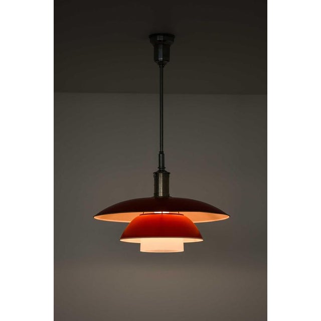 PH-5 Pendant Lamp in Chrome, Lacquer and Metal attributed to Poul Henningsen, 1920s For Sale - Image 6 of 11