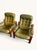 Olive Green Lounge Chairs from Göte Möbler, Sweden, 1970s, Set of 2 For Sale - Image 9 of 11