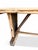 Rustic European Farmhouse Natural Trestle Bench 60" For Sale - Image 9 of 11