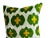Velvet Silk Cushion Cover with Floral Design, 2000s For Sale - Image 10 of 11