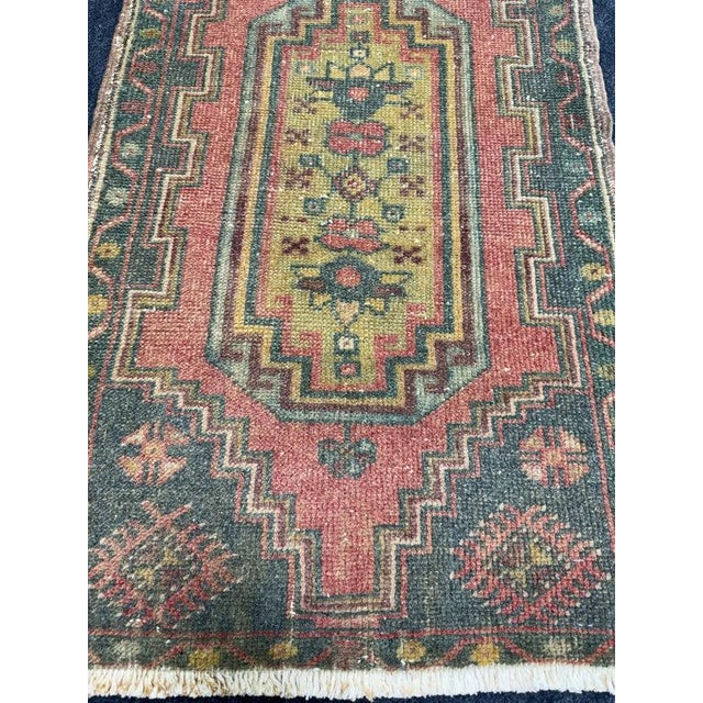 Contemporary Turkish Yastik Rug 1'9" x 2'8" For Sale - Image 3 of 5