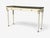 1960s Maison Jansen Style, Console Table, White Painted Wood, Mirror, France, 1970s For Sale - Image 5 of 16