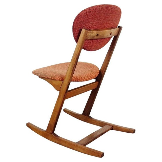 Modern Rocking Chairs by Karel Vyčíčal and Miloš Sedláček, 1970s, Set of 4 For Sale - Image 4 of 5