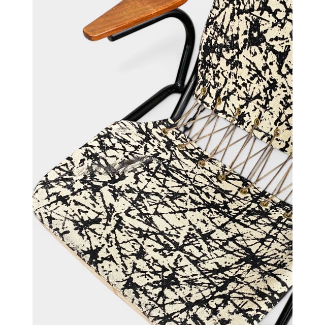 Folding Lounge Chair by Olof Olle Pira, Sweden, 1960s For Sale - Image 6 of 9