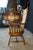 1960's Heywood Wakefield Windsor Back Maple Writing Desk Arm Chair With Drawer For Sale - Image 17 of 18