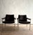 Brown Mid-Century Modern Chairs in Brown Leather by Miller Borgsen for Röder & Söhne, Germany, 1960s, Set of 2 For Sale - Image 8 of 8