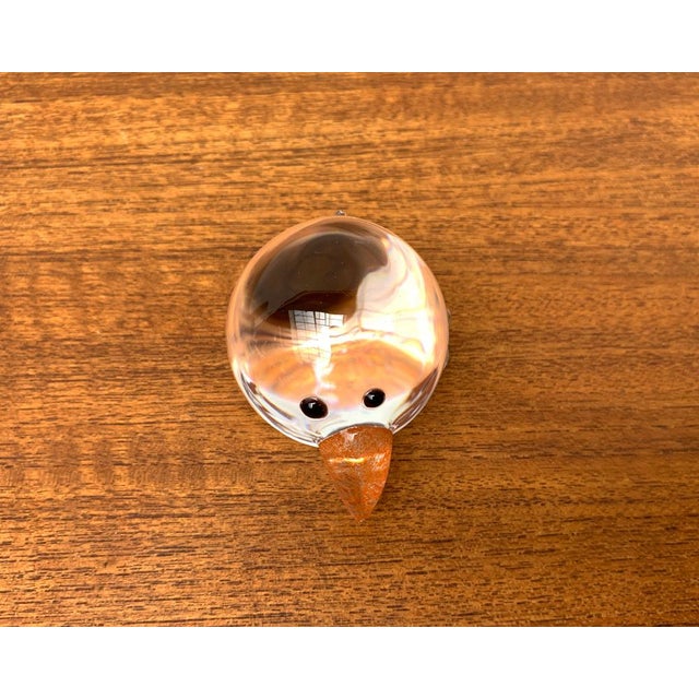 Vintage Italian Handmade Glass Bird from Collevilca, Italy, in Very Good conditions. Designed 1980 to 1989 This piece has...