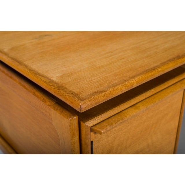 Mid-Century Oak Freestanding Desk from GV Møbler, 1970s For Sale - Image 15 of 18