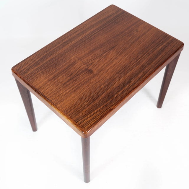 1960s Side Table in Rosewood Designed by Henning Kjærnulf, 1960s For Sale - Image 5 of 9