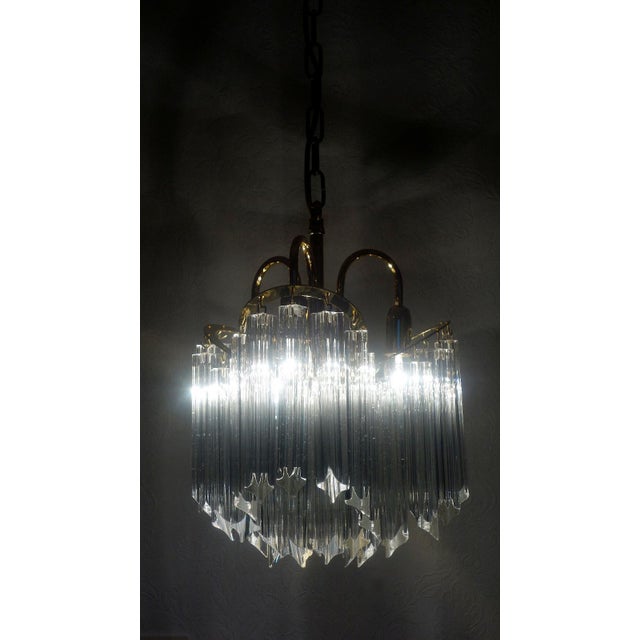1970s Italian Venini Murano Glass Chandeliers, 1970s For Sale - Image 5 of 11