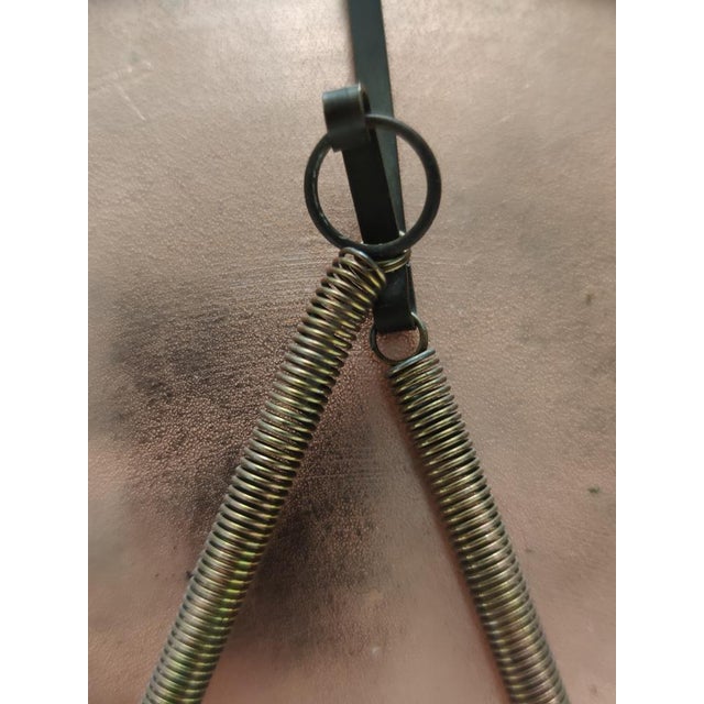 Vintage Lacquered Copper Decorative Plates, 1950s, Set of 2 For Sale - Image 9 of 14