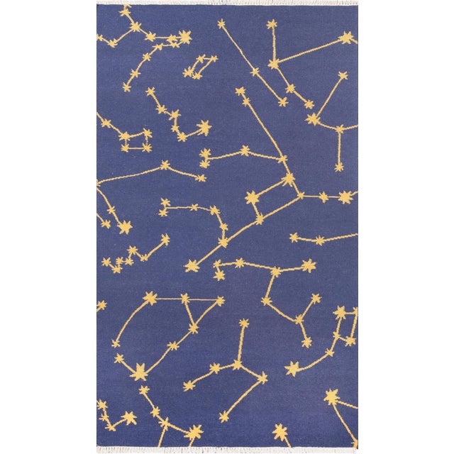 Novogratz by Momeni Jem Stella in Navy Rug - 9'X12' For Sale