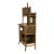 Just in this large and rare 19Th. Century French Bamboo & Lacquer Cabinet Etagere in the style of Perret et Vibert,. This...