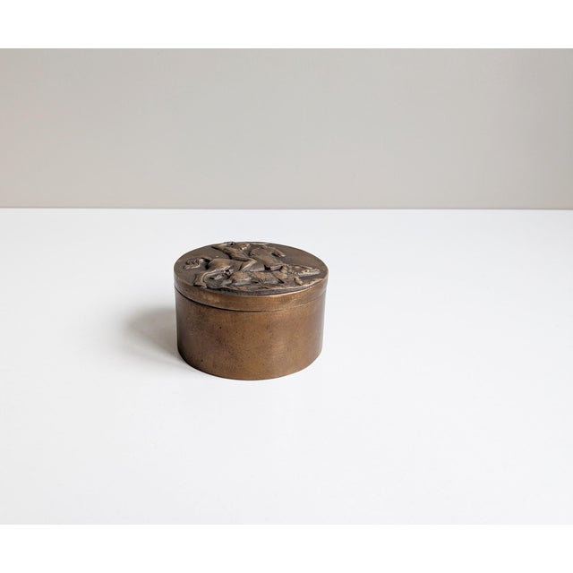 Blachian Bronze Art Box, 1970s For Sale - Image 6 of 11