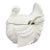 Vintage Arnart Traditional Americana White Turkey Gravy Tureen With Ladle - Thanksgiving / Farmhouse For Sale