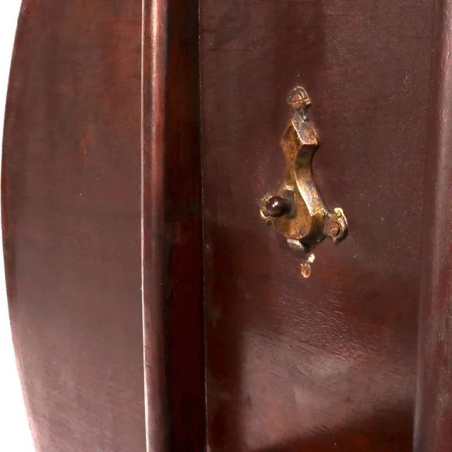 Brown Antique Chippendale Carved Mahogany Tilt Top Table 19thC For Sale - Image 8 of 14