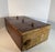 Wood Antique Pine Three Drawer Chest: Primitive Tabletop Storage For Sale - Image 7 of 10