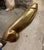 Abstract 1970s Wooden Gold Painted Penis Bottle Opener For Sale - Image 3 of 3