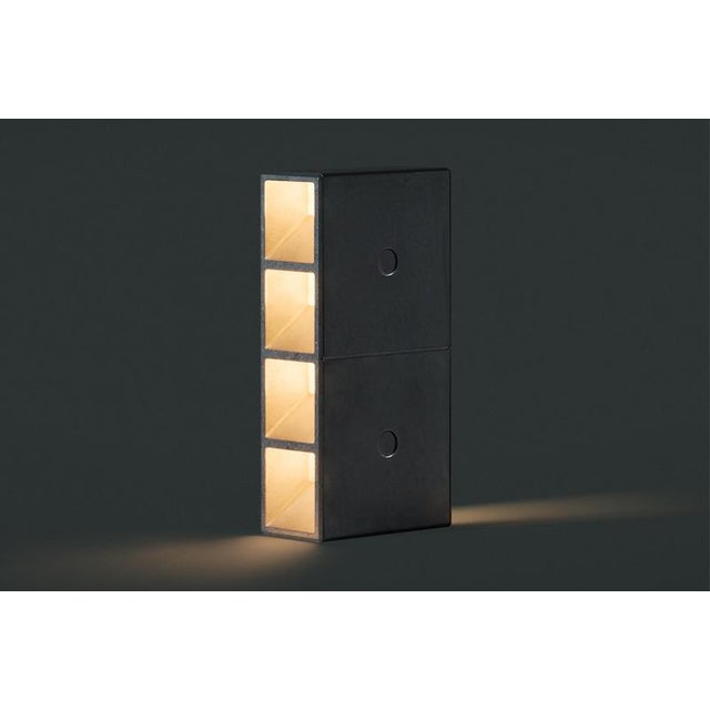 Contemporary Aluminium Tsai Table Lamp by Mario Tsai for Cassina For Sale - Image 3 of 16