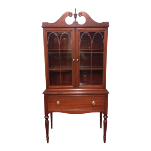 1930s China Cabinet, Federal Style Cabinet