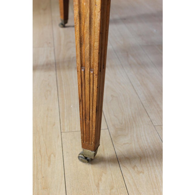 Wood Louis XVI Style Apron Table, 1800s For Sale - Image 7 of 16