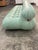 Animal Skin Soriana Sofa by Afra & Tobia Scarpa for Cassina, Upholstered in Soft Mint Green Leather For Sale - Image 7 of 10