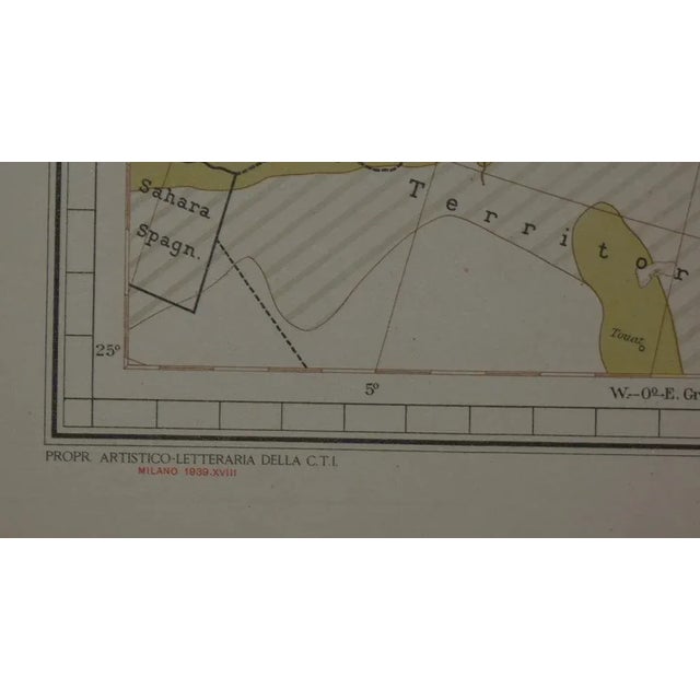Opera Cartographic Mirabile Card from North Sea to the Mediterranean and Ethnographic Europe from C. T. I. Milan, Italy, 1939, Set of 3 For Sale - Image 15 of 18