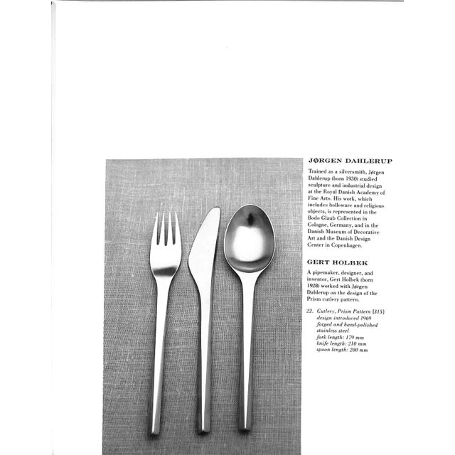 "Georg Jensen Silversmithy: 77 Artists 75 Years" 1980 For Sale - Image 11 of 12