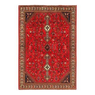 2020s Red Persian Afshar Rug For Sale