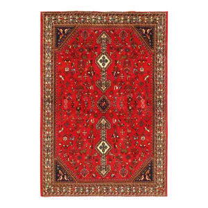 2020s Red Persian Afshar Rug