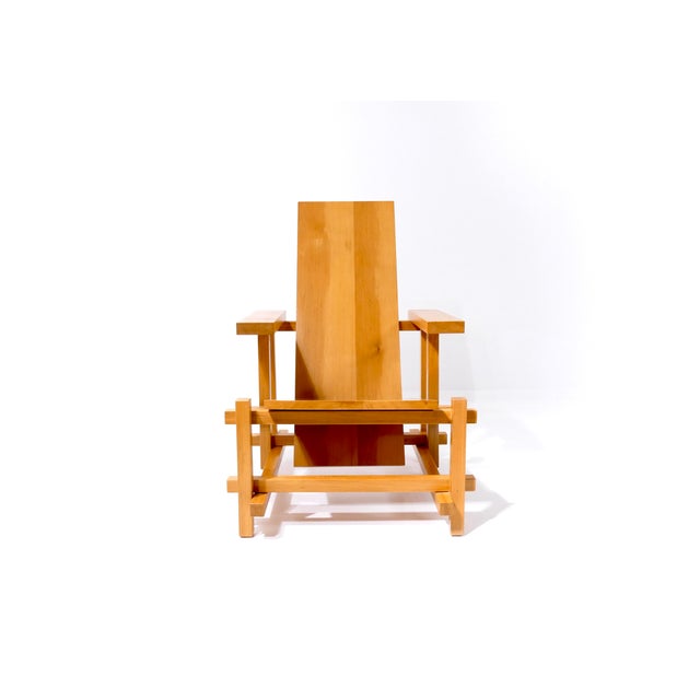 Bauhaus Vintage Dutch Armchair from Gerrit Rietfeld, 1980s For Sale - Image 3 of 18