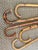 Five vintage cane walking sticks are described as follows: Simple and thin wood cane, 32” tall, is light, but strong....