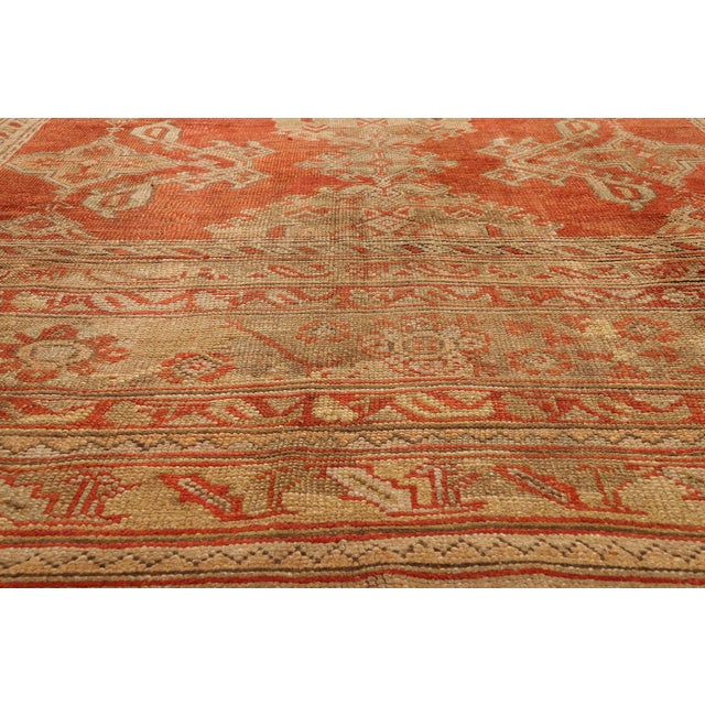 Late 19th Century Late 19th Century Turkish Oushak Rug, 11'05 X 18'08 For Sale - Image 5 of 10
